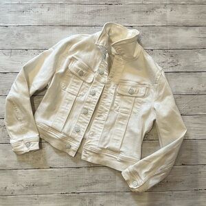 1901 cropped jean jacket